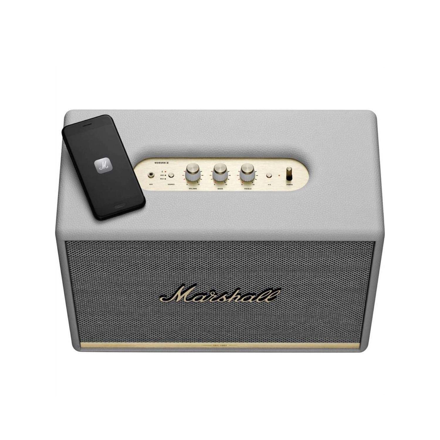 Marshall Woburn II ホワイト Marshall Woburn II Biały - Głośniki przenośne - Sklep